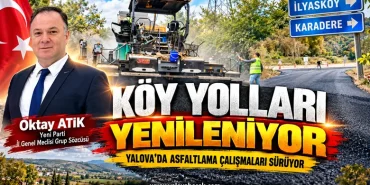 Köy yolları yenileniyor: Yalova’da asfaltlama çalışmaları sürüyor 17 Köy yolları yenileniyor: Yalova’da asfaltlama çalışmaları sürüyor