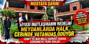 İzmit’te Atıl Kalan Park Alanı Tepki Çekti: Mustafa Şahin’den Kamu Kaynakları ve Yeşil Alan Çağrısı
