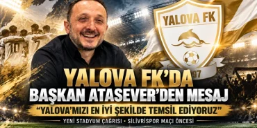 YALOVA FK BAŞKANI ALİ ATASEVER: “YALOVA’MIZI EN İYİ ŞEKİLDE TEMSİL ETMEYE ÇALIŞIYORUZ” 21 YALOVA FK BAŞKANI ALİ ATASEVER: “YALOVA’MIZI EN İYİ ŞEKİLDE TEMSİL ETMEYE ÇALIŞIYORUZ”