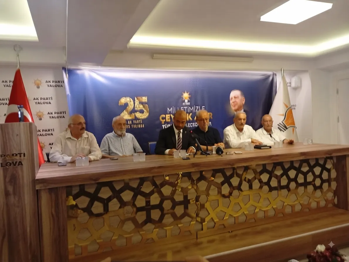 AK Parti Yalova’da 25. Yıl Gururu: “İlk Günkü Aşkla Devam”