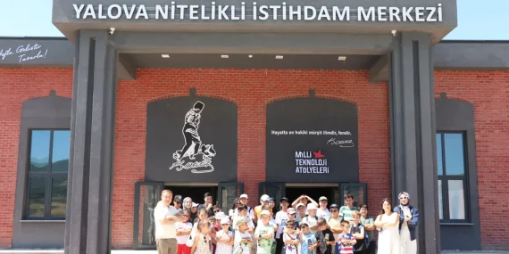 Yalova OSB'de Tekno Akademi Öğrencilerine Sanayi ve Teknoloji Yolculuğu