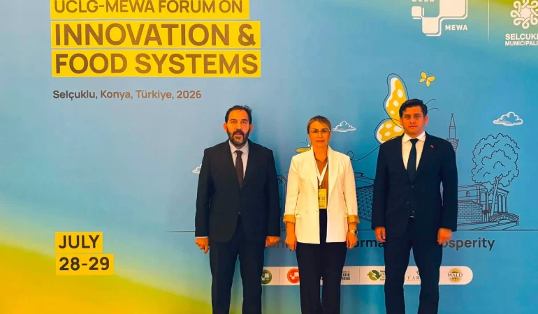 Yalova, UCLG MEWA Uluslararası Forumu'nda Güçlü Şekilde Temsil Edildi: Hasan Soygüzel'den Yenilikçilik ve Gıda Güvenliği Vurgusu