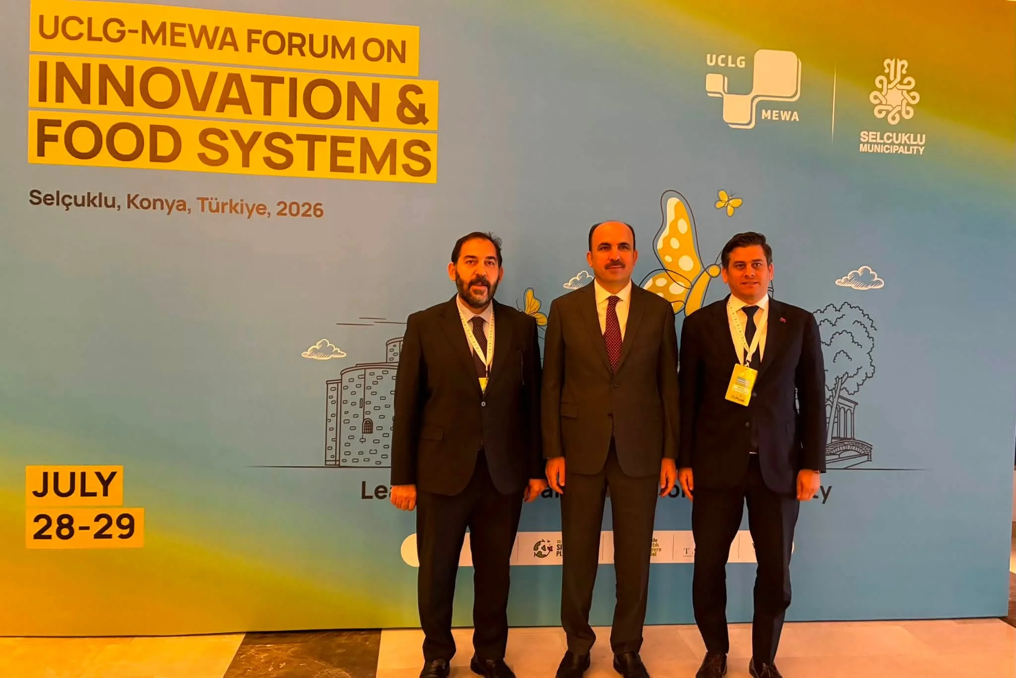 Yalova, UCLG MEWA Uluslararası Forumu'nda Güçlü Şekilde Temsil Edildi: Hasan Soygüzel'den Yenilikçilik ve Gıda Güvenliği Vurgusu