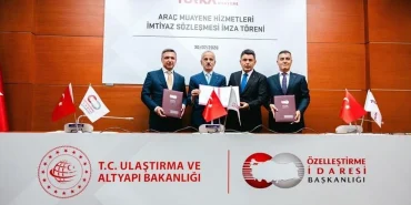 Türkiye'de Araç Muayenesinde Yeni Dönem: 20 Yıllık İmtiyaz Sözleşmesi İmzalandı 84 Türkiye'de Araç Muayenesinde Yeni Dönem: 20 Yıllık İmtiyaz Sözleşmesi İmzalandı