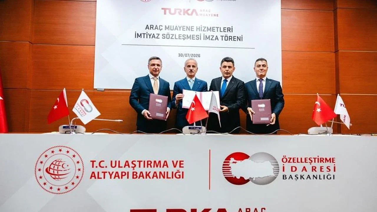 Türkiye'de Araç Muayenesinde Yeni Dönem: 20 Yıllık İmtiyaz Sözleşmesi İmzalandı