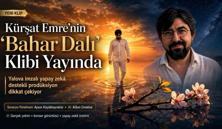 Türk Sanat Müziğinde Yapay Zekâ Devrimi: Kürşat Emre'nin "Bahar Dalı" Klibi Yayında 6 Türk Sanat Müziğinde Yapay Zekâ Devrimi: Kürşat Emre'nin "Bahar Dalı" Klibi Yayında