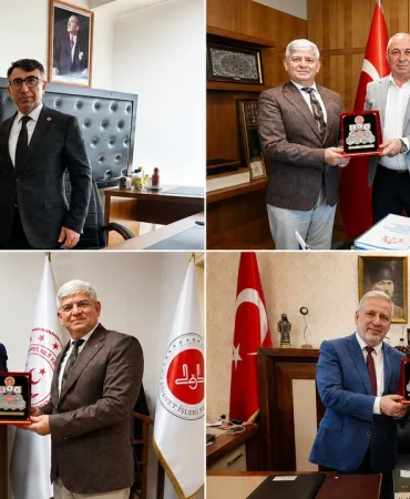 TSKGV ve TEMAD Heyetinden Yalova'da Protokol Ziyaretleri