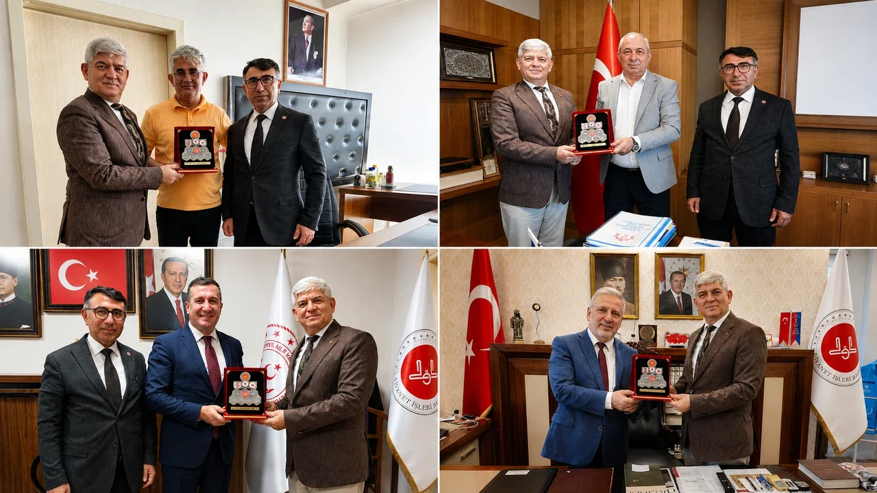 TSKGV ve TEMAD Heyetinden Yalova'da Protokol Ziyaretleri
