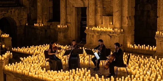 Candle and Echoes Yalova'ya Geliyor: Unutulmaz Eserler Mum Işığında