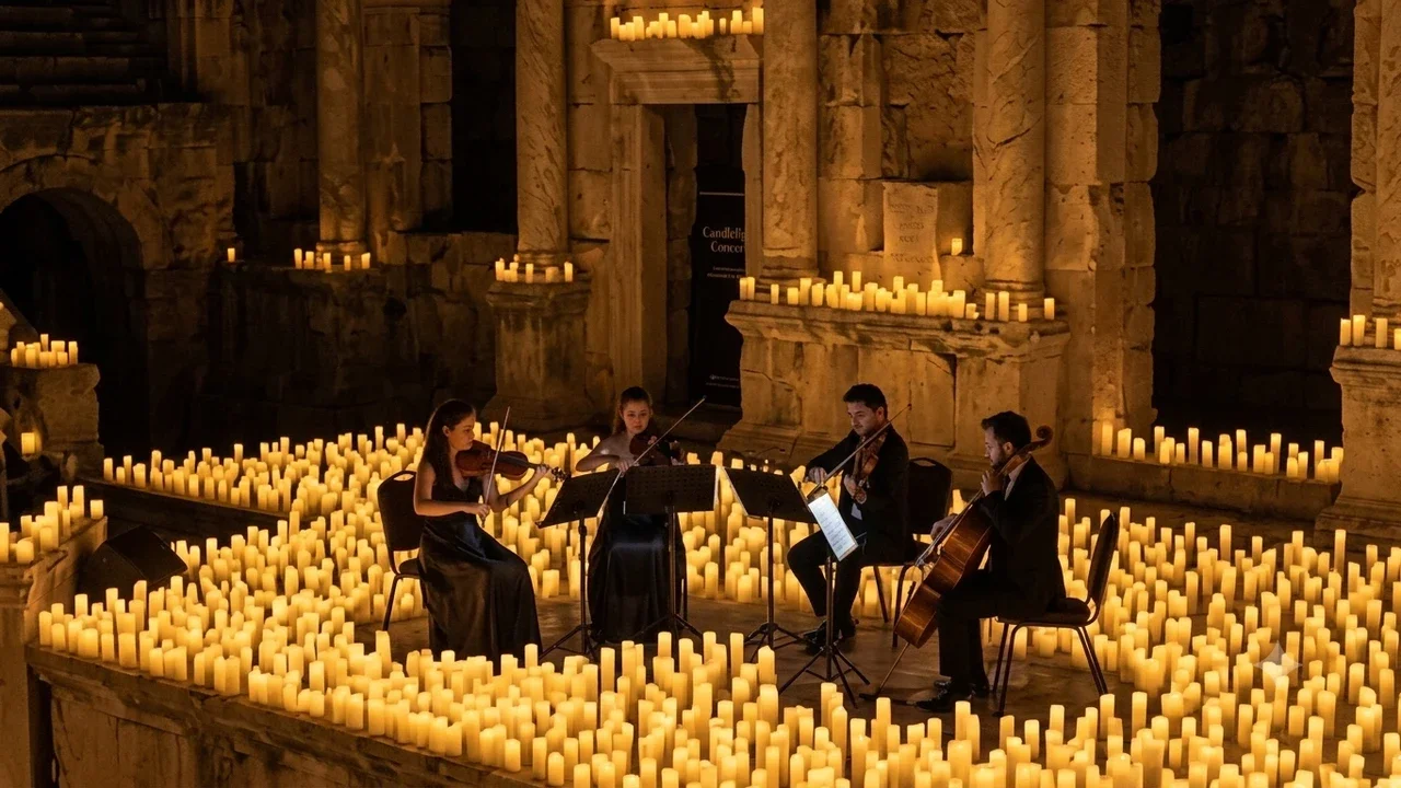 Candle and Echoes Yalova'ya Geliyor: Unutulmaz Eserler Mum Işığında