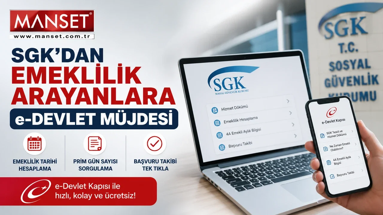 e-Devlet'te Emeklilik Dönemi Kolaylaştı: SGK'dan Yeni Dijital Hizmetler