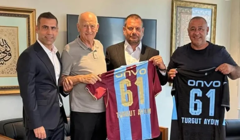 Trabzonspor Başkanı Ertuğrul Doğan'dan Turgut Aydın'a Ziyaret! Dev İş Birliği Sinyali Mi?