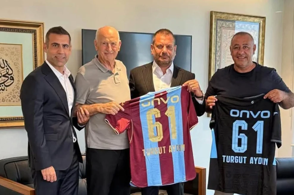 Trabzonspor Başkanı Ertuğrul Doğan'dan Turgut Aydın'a Ziyaret! Dev İş Birliği Sinyali Mi?