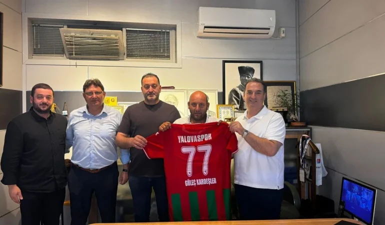 Güleç Kardeşler'den Yalovaspor'a Reklam Desteği: "Birlikte Daha Güçlü" Mesajı 1 Güleç Kardeşler'den Yalovaspor'a Reklam Desteği: "Birlikte Daha Güçlü" Mesajı
