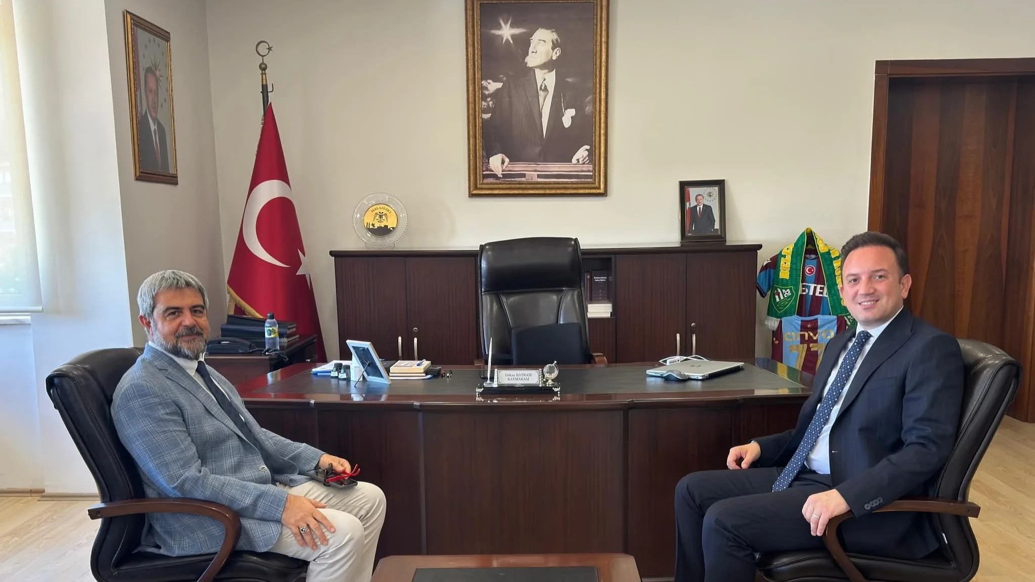Yalova İl Sağlık Müdürü Kaşıkcı’dan Altınova Kaymakamı Göksu Bayram’a Hayırlı Olsun Ziyareti