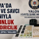Yalova'da Polis ve Savcı Yalanıyla 4,5 Milyon TL'lik Dolandırıcılık: 4 Şüpheli Yakalandı 23 Yalova'da Polis ve Savcı Yalanıyla 4,5 Milyon TL'lik Dolandırıcılık: 4 Şüpheli Yakalandı