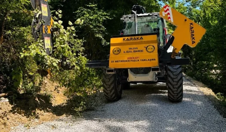 Yalova İl Özel İdaresi'nden Köylere Modern Altyapı ve Güvenli Yol Hamlesi 1 Yalova İl Özel İdaresi'nden Köylere Modern Altyapı ve Güvenli Yol Hamlesi