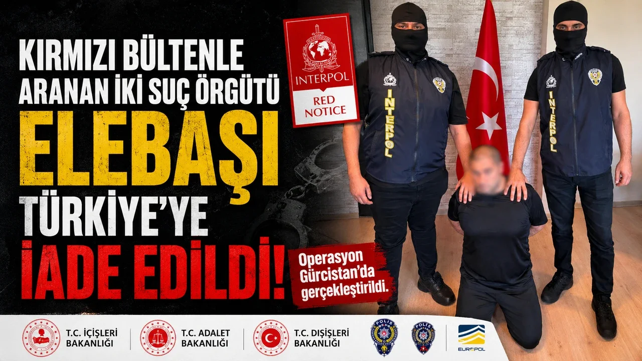 Kırmızı Bültenle Aranan İki Elebaşı İade Edildi 1 Kırmızı Bültenle Aranan İki Elebaşı İade Edildi