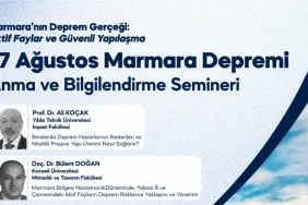 Yalova’da Deprem Gerçeği Bilim İnsanlarıyla Konuşulacak 7 Yalova’da Deprem Gerçeği Bilim İnsanlarıyla Konuşulacak