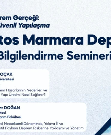 Yalova’da Deprem Gerçeği Bilim İnsanlarıyla Konuşulacak