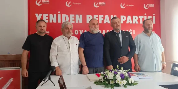 Yalova Yeniden Refah Partisi’nde Bayrak Değişimi: Yeni İl Başkanı Emre Özdemir Oldu