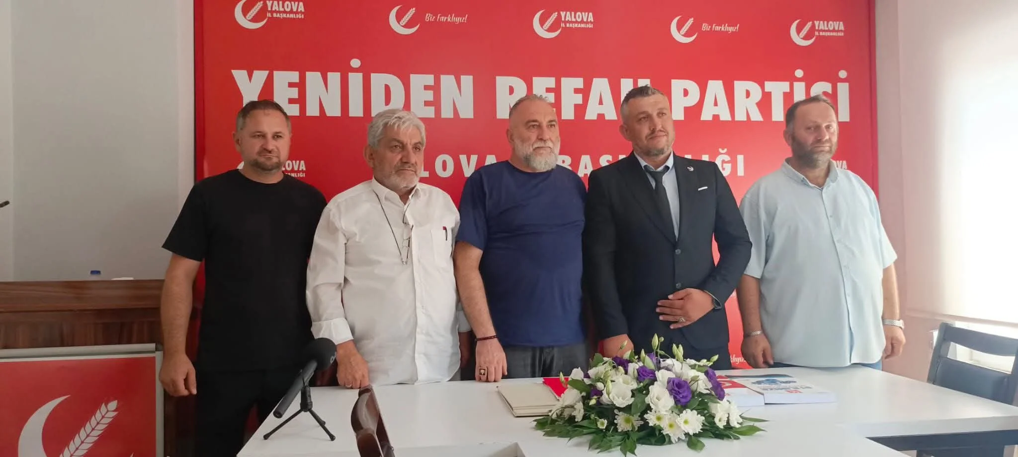 Yalova Yeniden Refah Partisi’nde Bayrak Değişimi: Yeni İl Başkanı Emre Özdemir Oldu