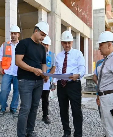 Yalova’nın Yeni Valilik Binasında Sona Doğru: Vali Usta Şantiyede İncelemelerde Bulundu