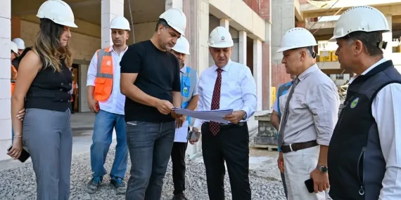 Yalova’nın Yeni Valilik Binasında Sona Doğru: Vali Usta Şantiyede İncelemelerde Bulundu