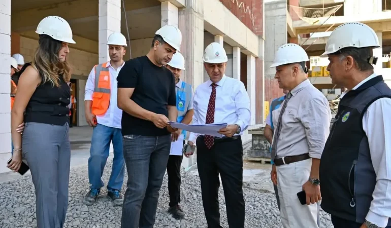Yalova’nın Yeni Valilik Binasında Sona Doğru: Vali Usta Şantiyede İncelemelerde Bulundu