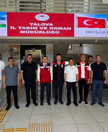 Özbekistan Heyetinden Yalova’da Tarım ve TARSİM İncelemesi 10 Özbekistan Heyetinden Yalova’da Tarım ve TARSİM İncelemesi