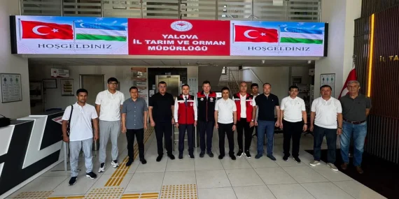Özbekistan Heyetinden Yalova’da Tarım ve TARSİM İncelemesi 20 Özbekistan Heyetinden Yalova’da Tarım ve TARSİM İncelemesi