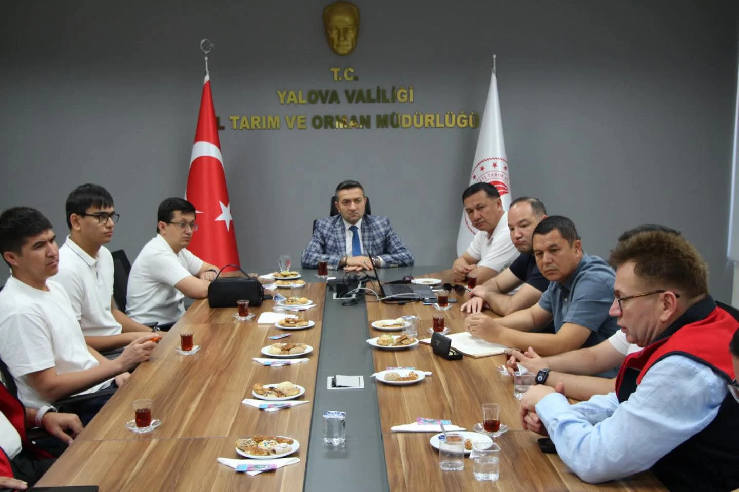 Özbekistan Heyetinden Yalova’da Tarım ve TARSİM İncelemesi