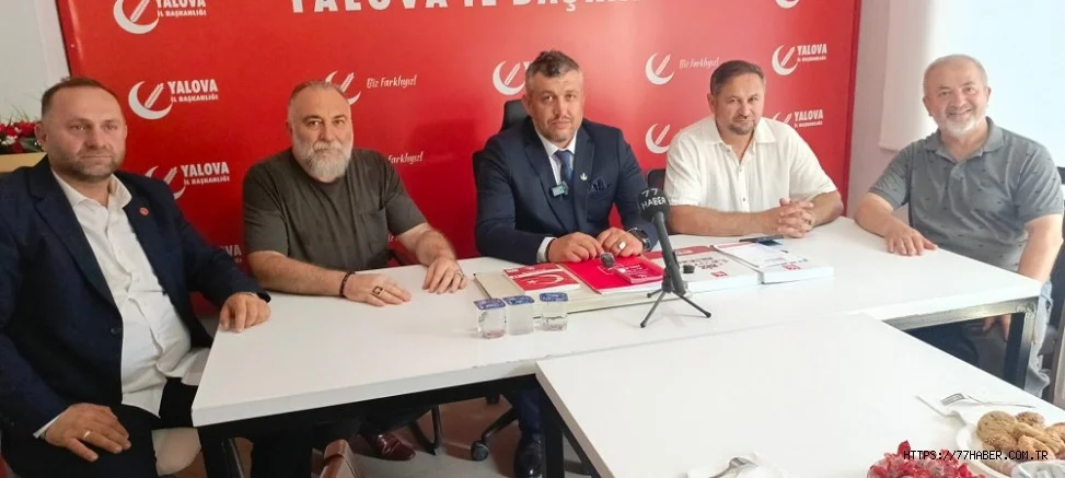 YRP Yalova’da Yeni Dönem Mesajı: “Halkın Derdine Derman Olmak İçin Varız”