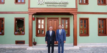 Anadolu Ajansı Bursa Bölge Müdürü Erdinç Aksoy’a İade-i Ziyaret