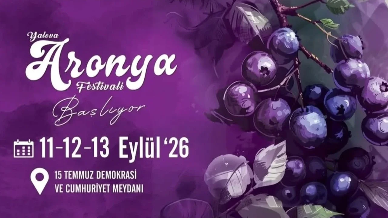 YALOVA ARONYA FESTİVALİ 2026 İÇİN GERİ SAYIM BAŞLADI