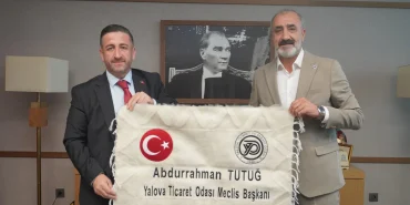 Tek Haber Ajansı Başkanı Solmaz’dan YTSO Meclis Başkanı Tutuğ’a Ziyaret 11 Tek Haber Ajansı Başkanı Solmaz’dan YTSO Meclis Başkanı Tutuğ’a Ziyaret