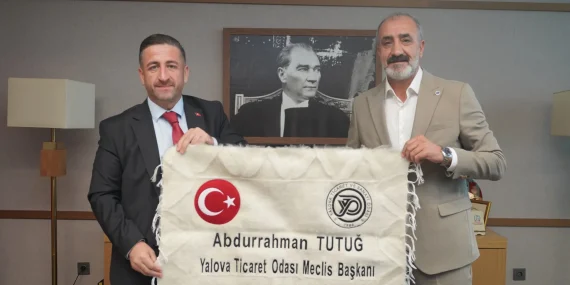 Tek Haber Ajansı Başkanı Solmaz’dan YTSO Meclis Başkanı Tutuğ’a Ziyaret 11 Tek Haber Ajansı Başkanı Solmaz’dan YTSO Meclis Başkanı Tutuğ’a Ziyaret