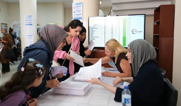 Çiftlikköy’de Kış Kurslarına Büyük İlgi: İlk 3 Saatte Kontenjanların Yüzde 45’i Doldu 1 Çiftlikköy’de Kış Kurslarına Büyük İlgi: İlk 3 Saatte Kontenjanların Yüzde 45’i Doldu