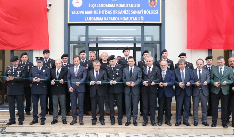 Yalova OSB’de Karakolun Açılışı Gerçekleştirildi 3 Yalova OSB’de Karakolun Açılışı Gerçekleştirildi