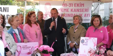 ÇİFTLİKKÖY BELEDİYE BAŞKANI ADİL YELE’DEN MEME KANSERİ FARKINDALIĞINA DESTEK 18 ÇİFTLİKKÖY BELEDİYE BAŞKANI ADİL YELE’DEN MEME KANSERİ FARKINDALIĞINA DESTEK