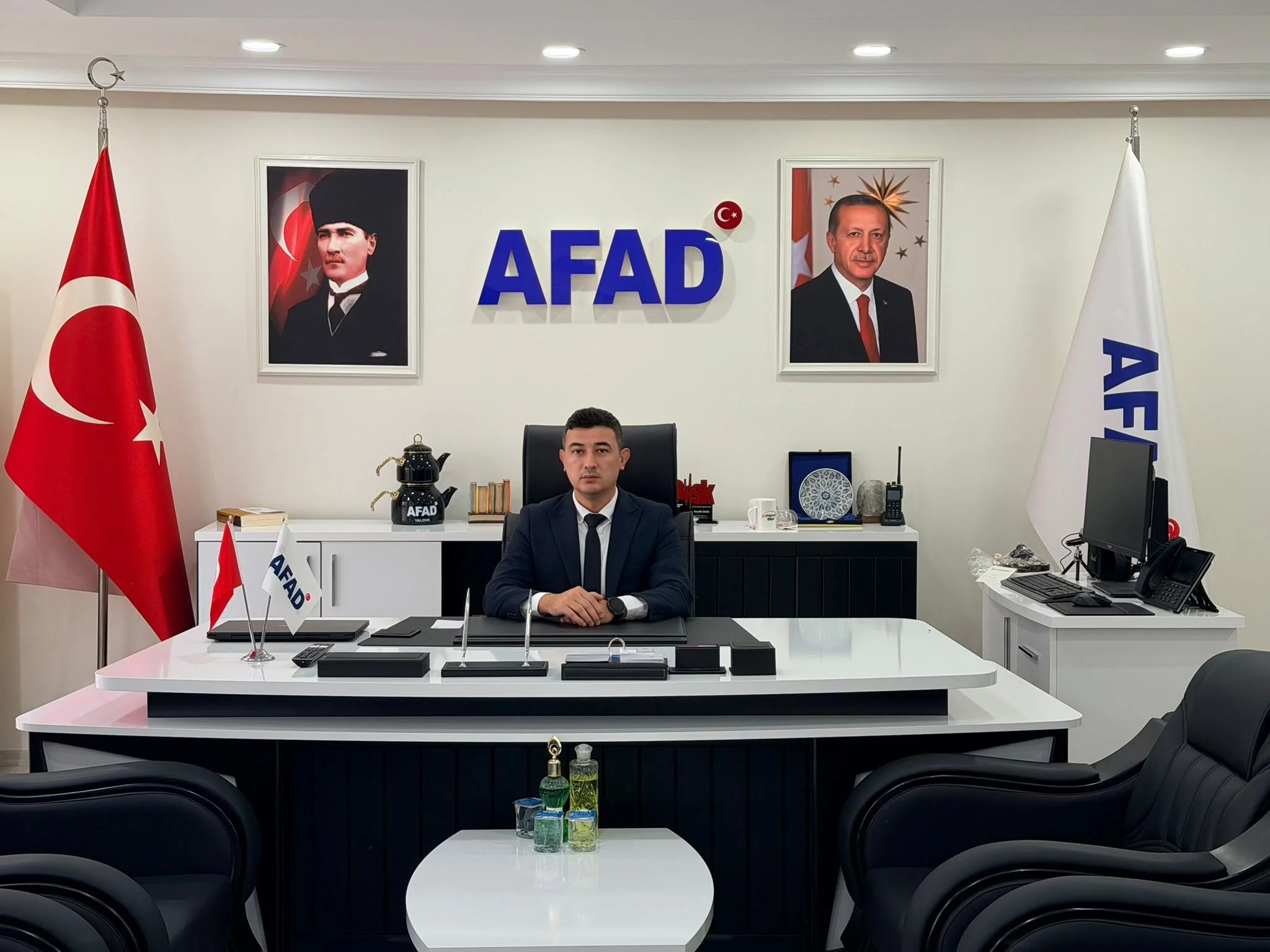 YALOVA AFAD’IN YENİ MÜDÜRÜ ADEM EŞİYOK GÖREVİNE BAŞLADI