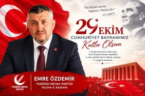 Emre Özdemir’den 29 Ekim Cumhuriyet Bayramı Mesajı: “Hedefimiz Adaletin ve Refahın Hâkim Olduğu Güçlü Bir Türkiye” 1 Emre Özdemir’den 29 Ekim Cumhuriyet Bayramı Mesajı: “Hedefimiz Adaletin ve Refahın Hâkim Olduğu Güçlü Bir Türkiye”