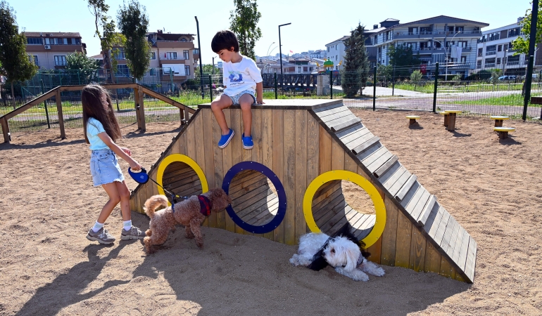 PATİLİ DOSTLARIMIZA ÖZEL PATİ PARK AÇILDI